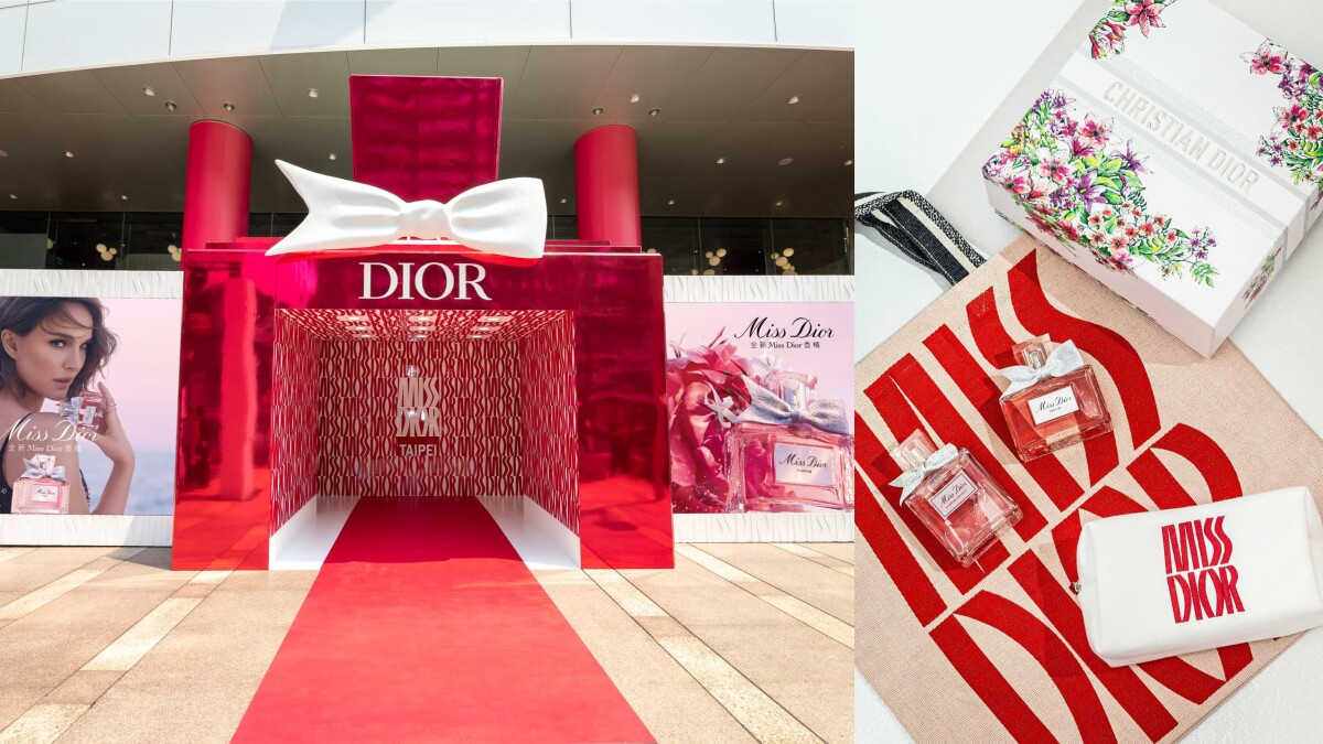 立即探索愛的魔力，全台唯一絕美「Miss Dior巡香愛戀之旅」感受為愛而生的傳奇香水！獨家專訪迪奧香水創意總監Francis Kurkdjian，全新Miss Dior香精採用超特殊「星辰茉莉」，打造出前所未見的果香柑苔調。
