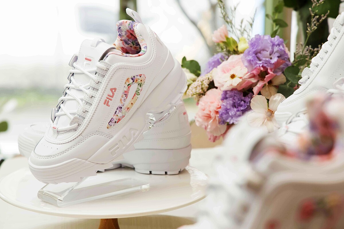 FILA DISRUPTOR II-FLOWER全球台灣獨家母親節限定款,NT2,880。