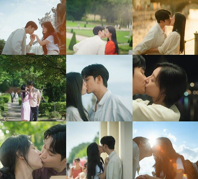 《淚之女王》第一集吻戲鏡頭