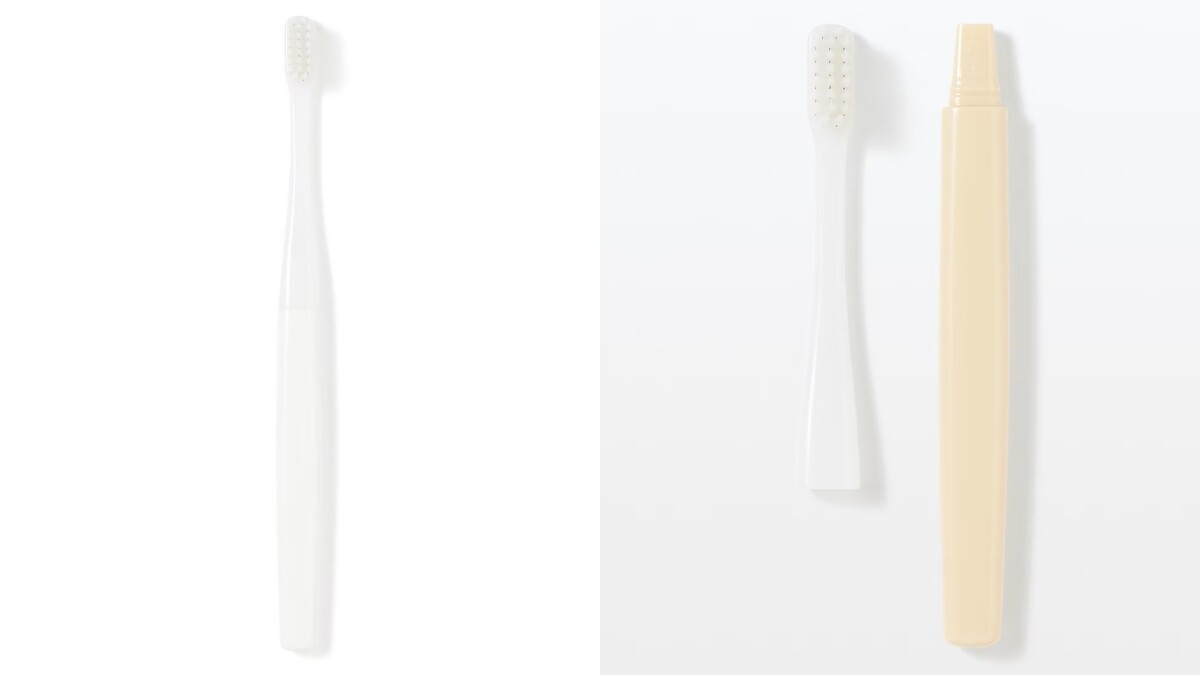 MUJI無印良品可替換刷頭的牙刷系列，預計7月上市。