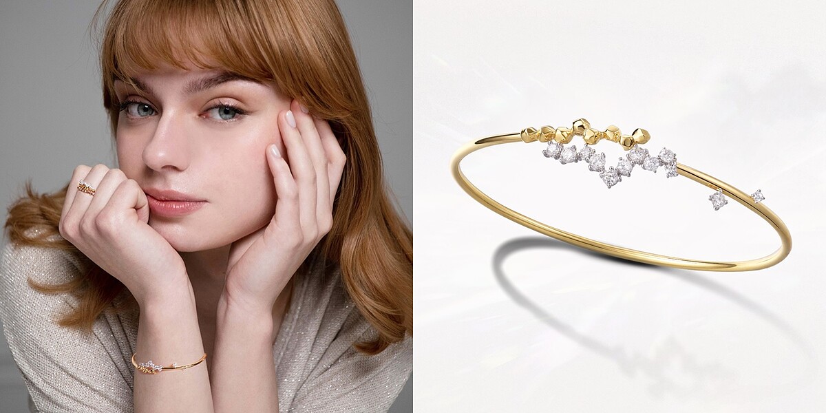 林曉同珠寶「星環」系列手鍊，參考價格NT.75,600元