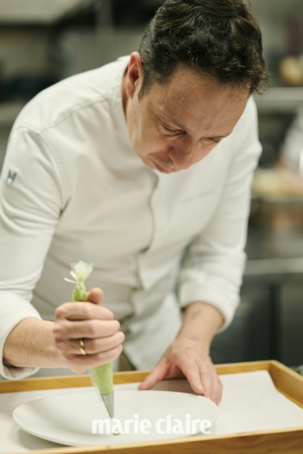 在主廚 David Y&aacute;rnoz 的創作中，「情感」是最重要的元素。