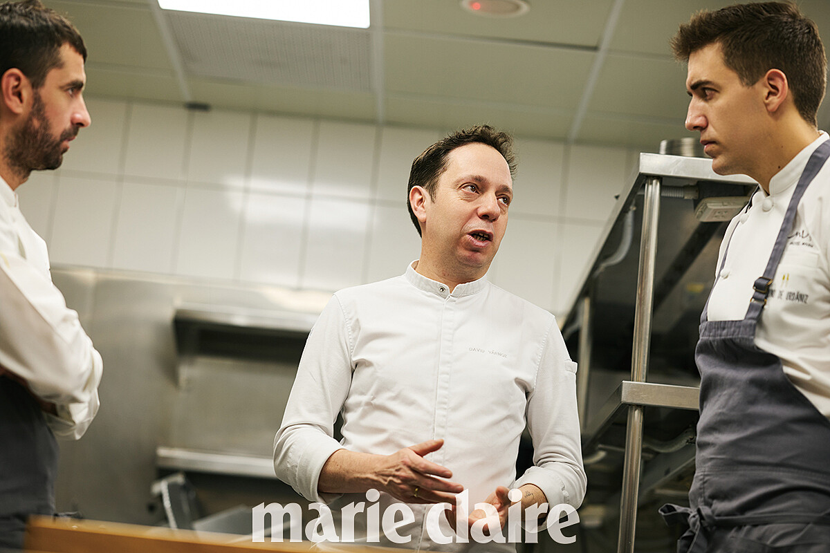 此次來台他不僅把握時間與團隊溝通，也親自帶來三道全新的料理。