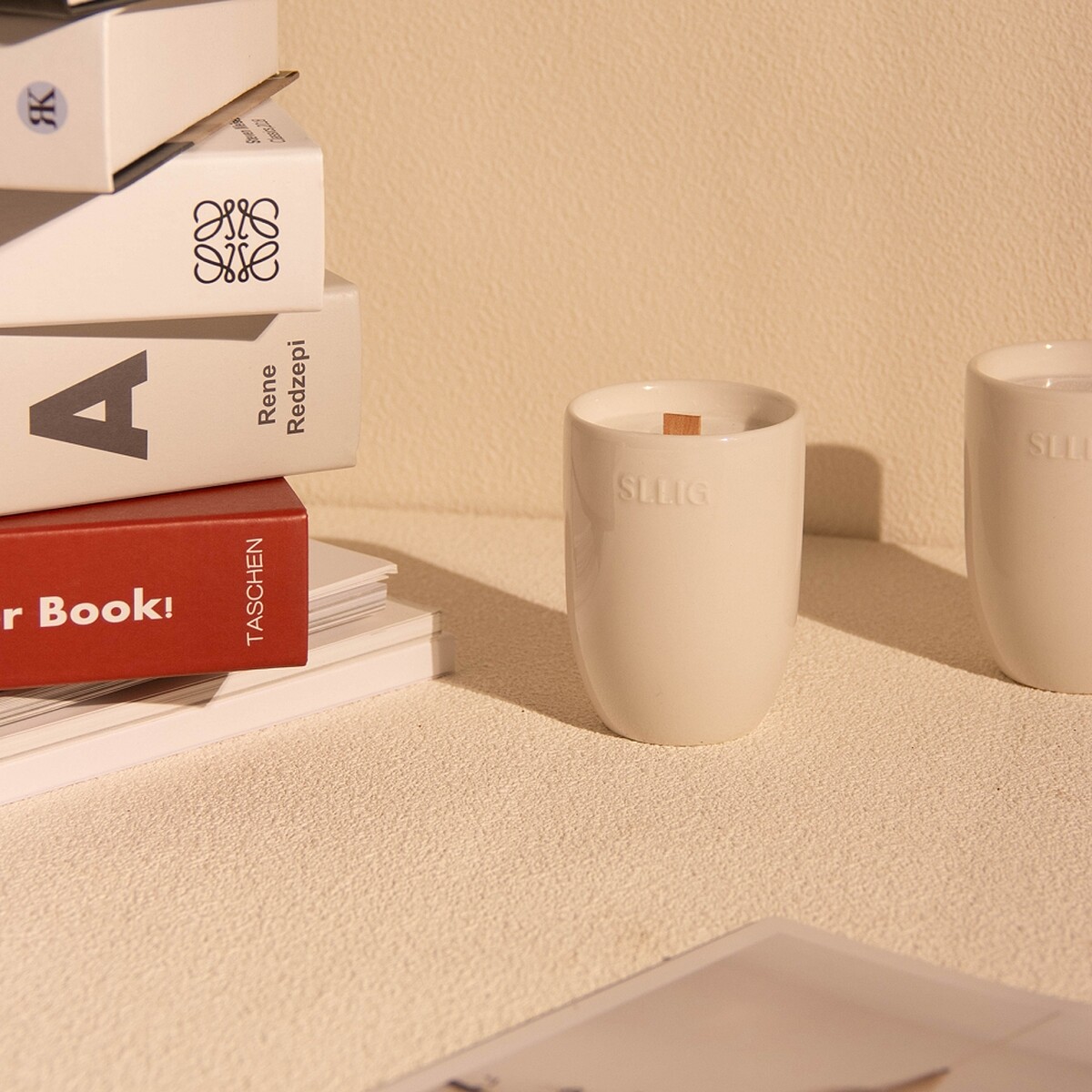 SLLIG居家職人陶瓷香氛大豆蠟燭(共5款)140g，NT1,980