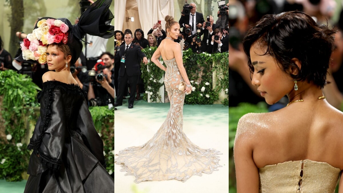 2024 Met Gala 女星髮型亮點：花放頭上超浮誇、經典鮑伯短髮、正式感油頭綁髮⋯