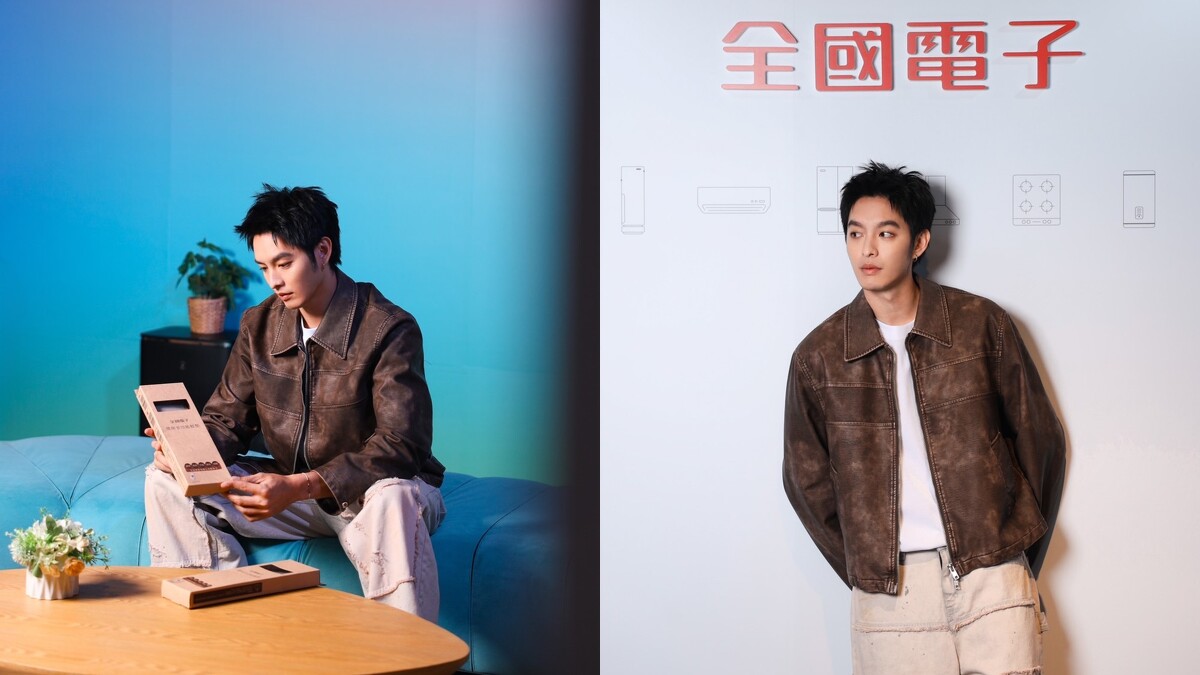 曹佑寧出席全國電子「LIFE+ 新元界」記者會，親身體驗利用廢液晶螢幕製ESG環保鞋墊，見證全國電子業界首創的「ESG多功能環保鞋墊」超凡魅力。曹佑寧經紀人提供；攝影／蔡傑曦