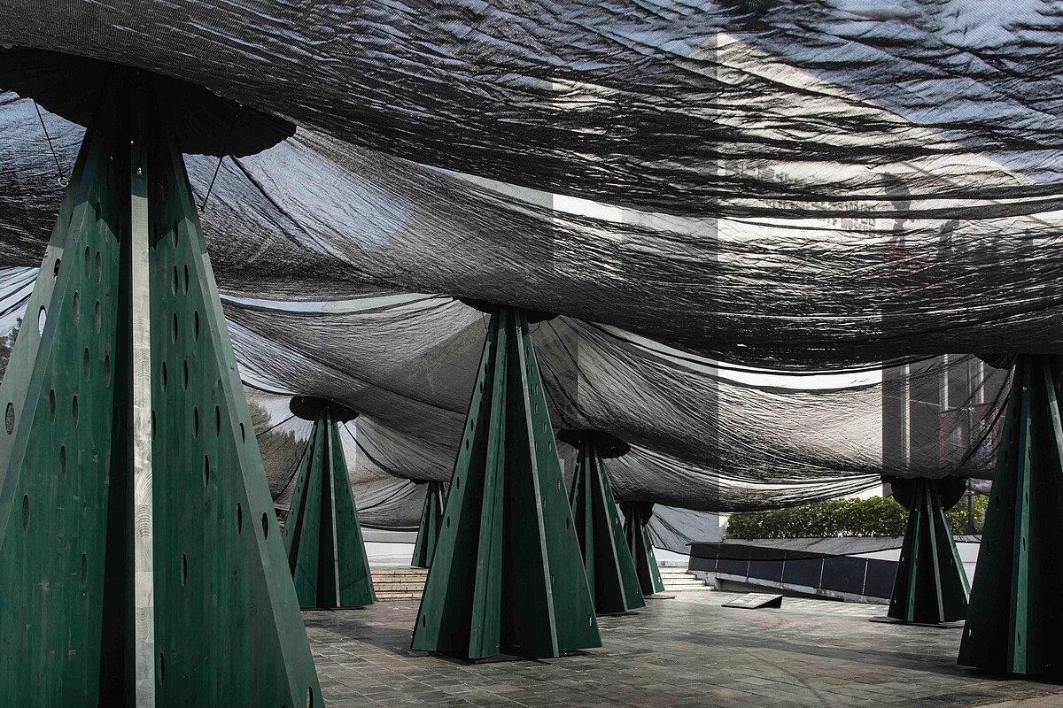 《林木林》內部。圖片提供：臺北市立美術館。