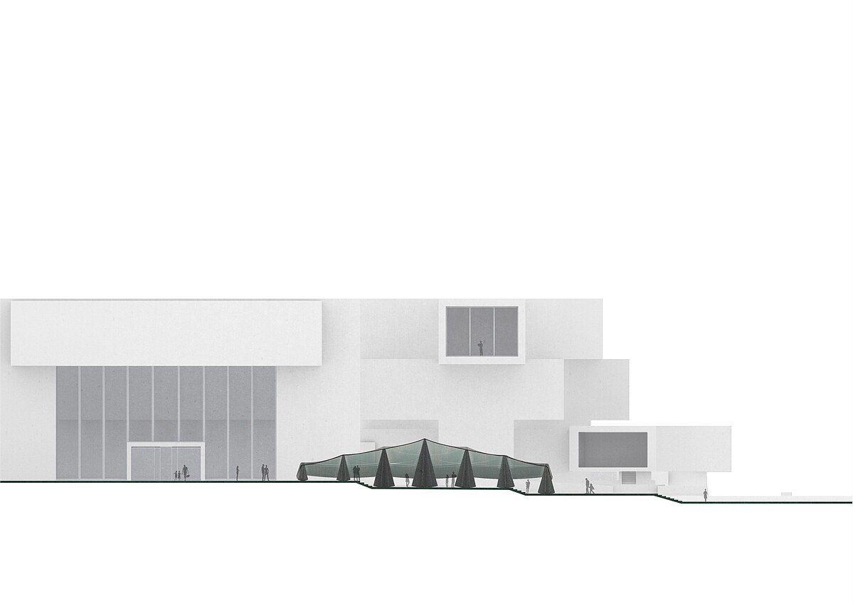 《林木林》模擬圖。圖片提供：臺北市立美術館。