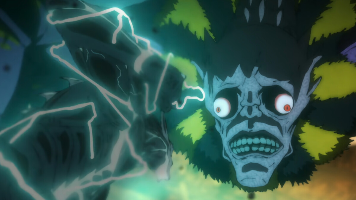 怪物之姿的卡夫卡打敗了餘獸，救下母女倆。