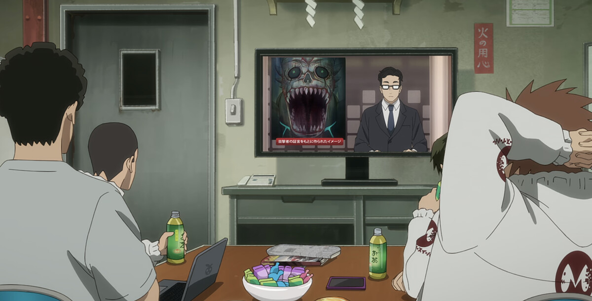 卡夫卡的怪物模樣被定名為「怪獸8號」並通緝著。