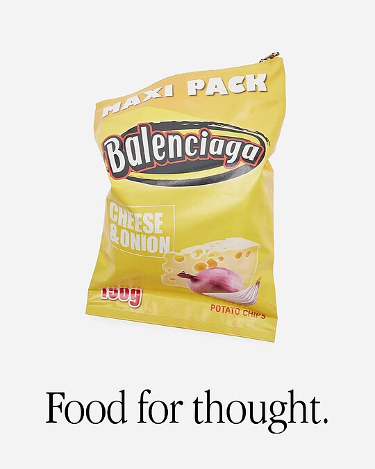 Balenciaga洋芋片手袋Chips Bag，NT$58,800。