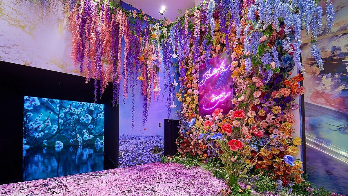 不是美術館更勝美術館 新光三越將蜷川實花《瞬間的永恆》引進Diamond Towers展出，just for Taiwan！「蜷川實花《瞬間的永恆》沉浸式光影藝術展全台首度展出！