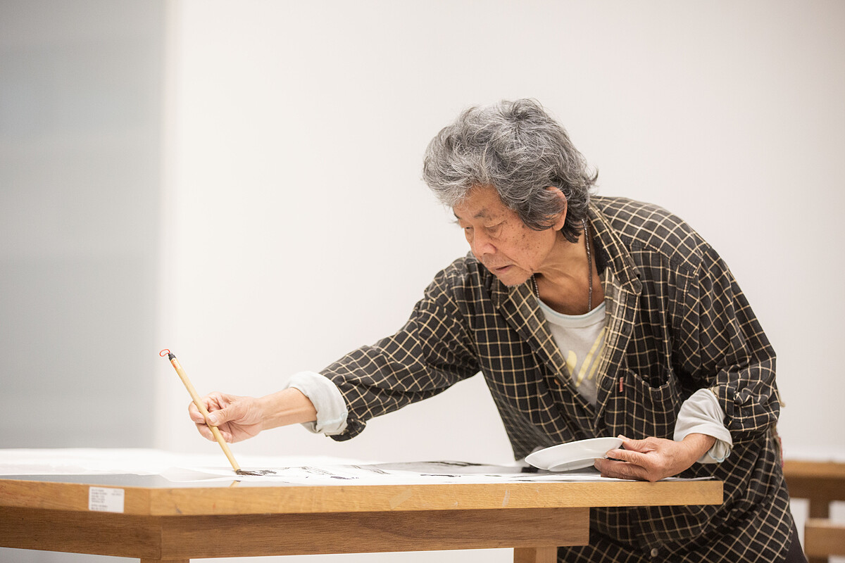 藝術家許雨仁，圖片提供：臺北市立美術館。