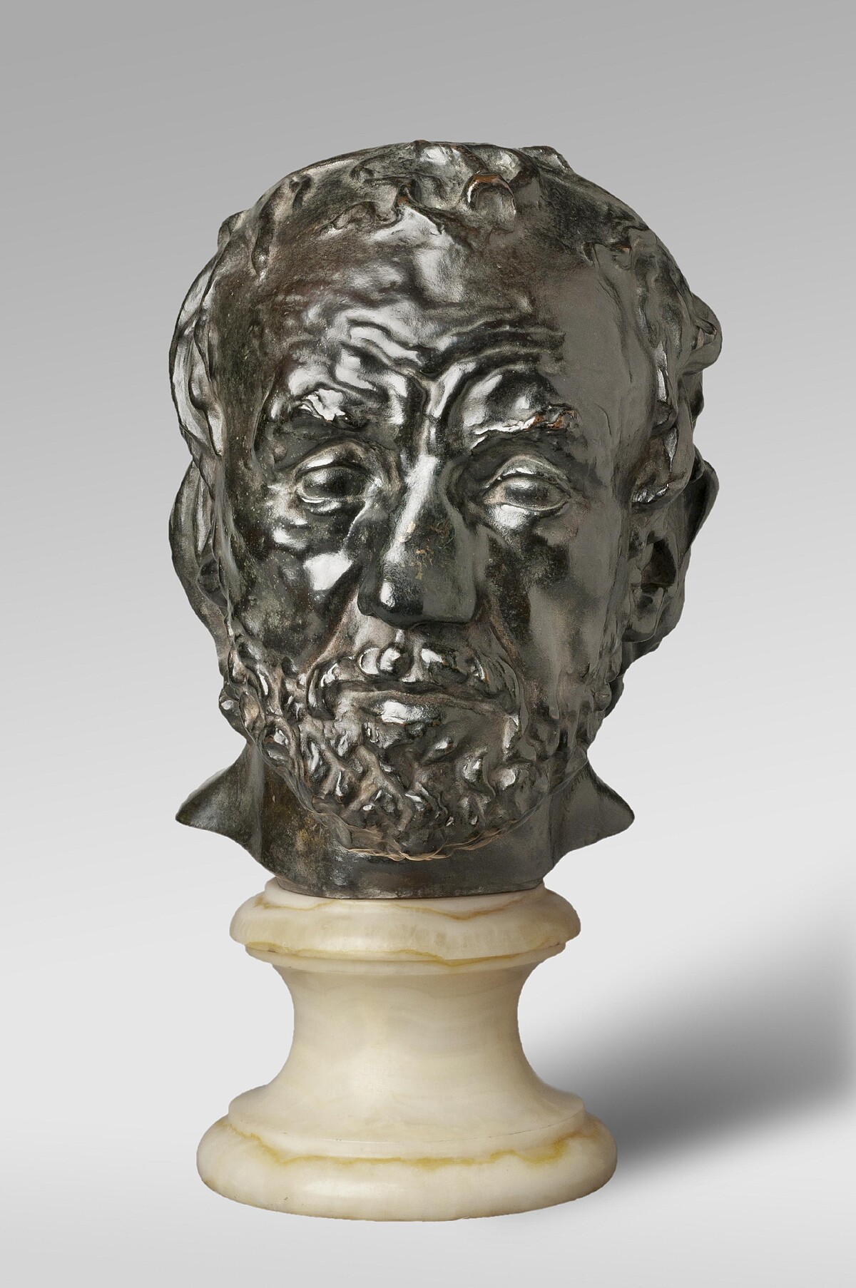 Mask of the Man with the Broken Nose。photo © 2024 Rodin Museum。