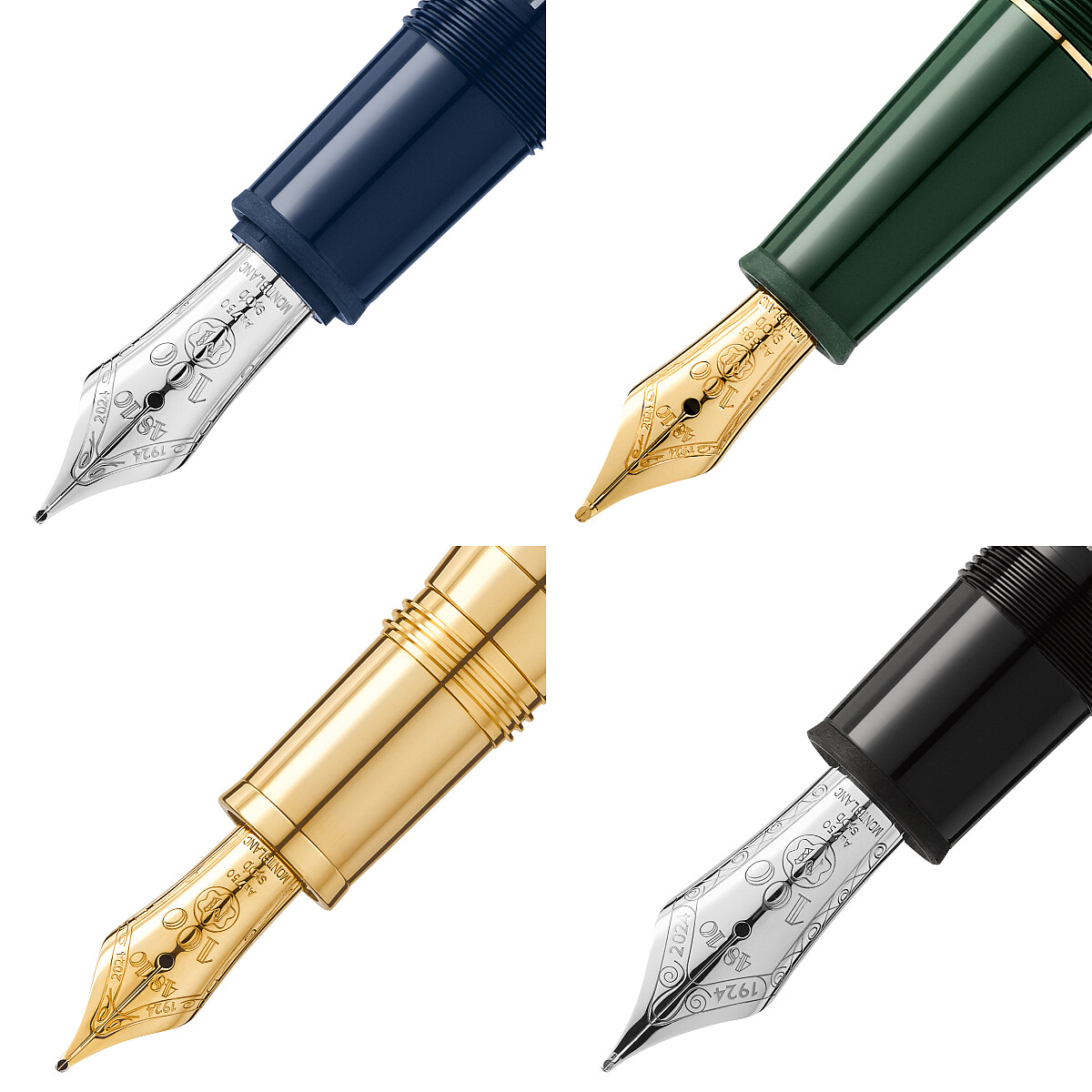 萬寶龍鋼筆筆尖上刻有數字「4810」，這個數字指的是白朗峰的海拔高度。