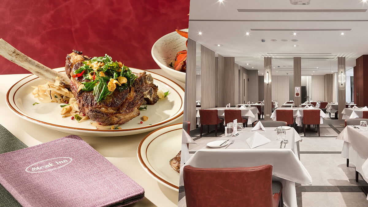 台北名店「雅室牛排」插旗桃園藝文特區，推出台味創意「戰斧牛排、土鳳梨舒芙蕾」限定菜單