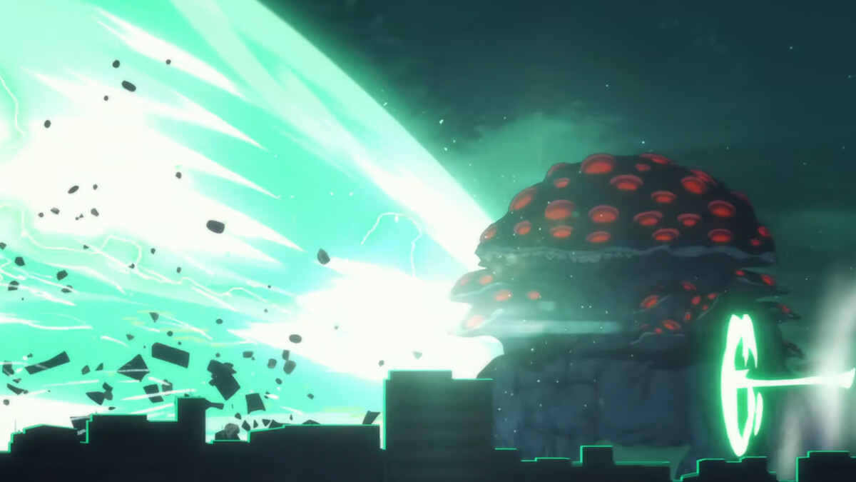 亞白隊長一發狙擊便打穿了主獸。