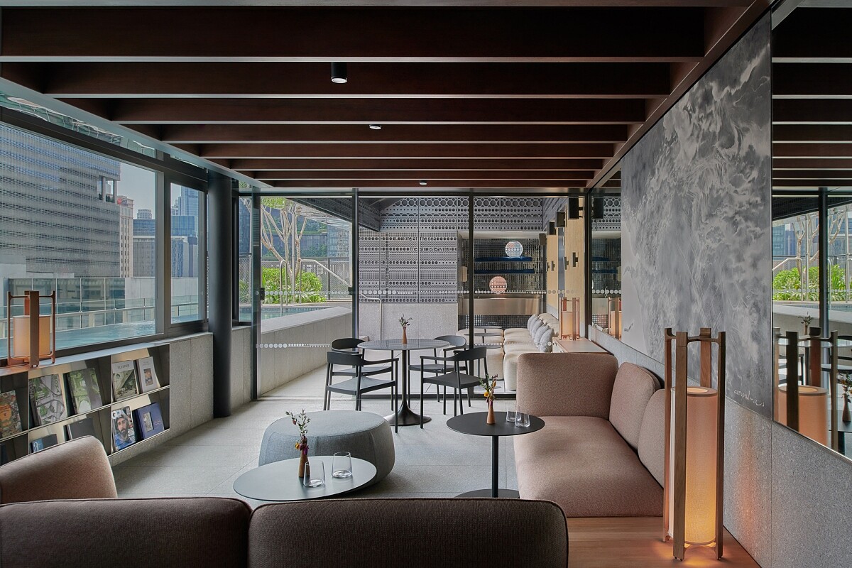 酒店內設有休憩的公共空間。