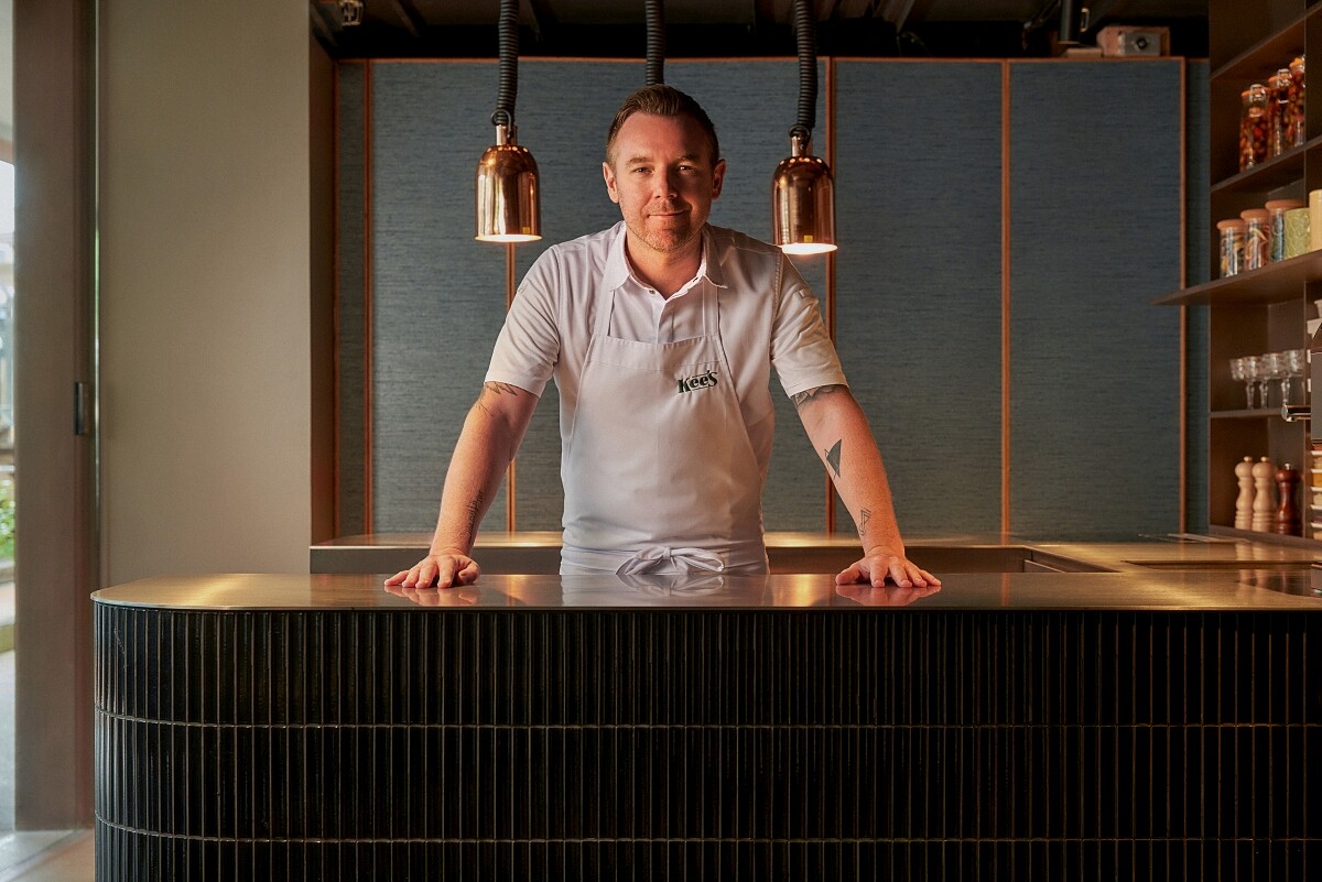 愛爾蘭籍主廚 Andrew Walsh。