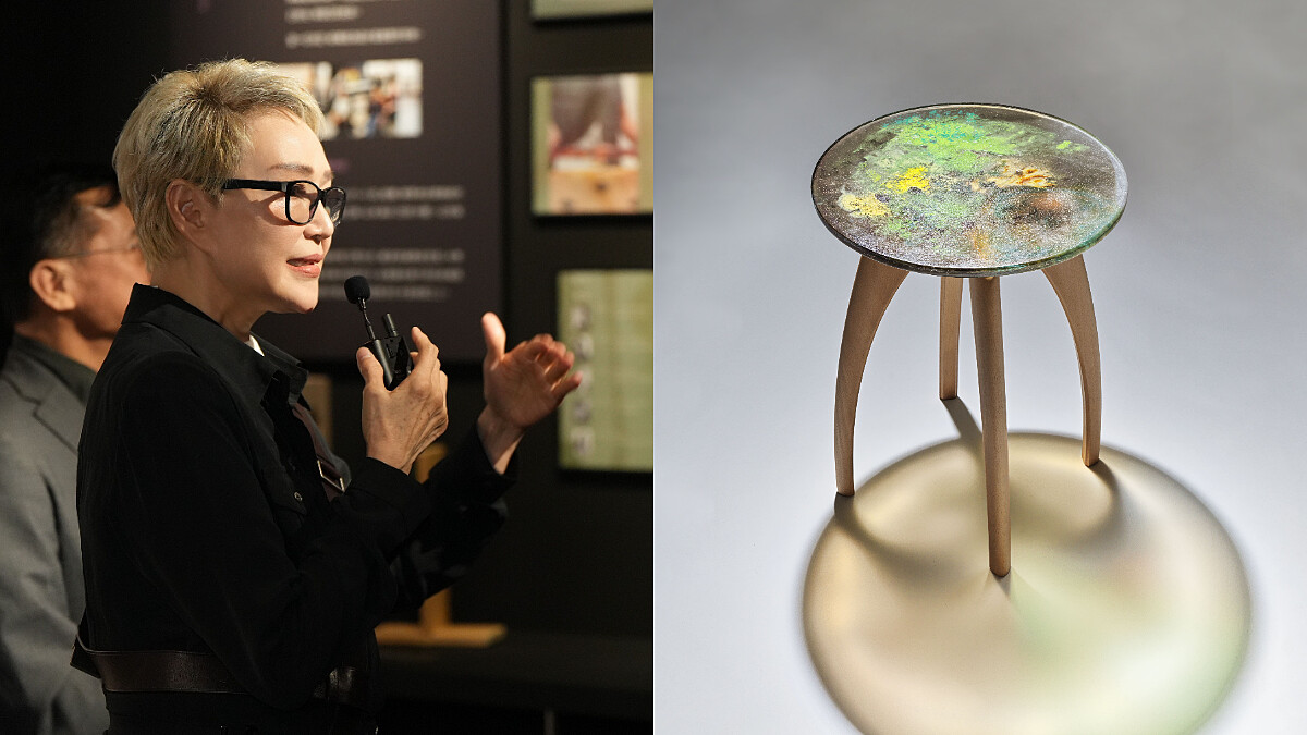 賦予琉璃新生命！琉璃工房跨界「再造」家具 主辦「一念之間、一方空間」琉璃循環設計展