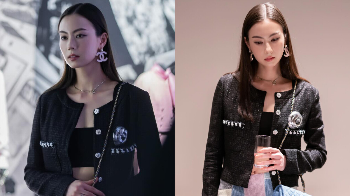 Lauren Tsai在台灣參加品牌時尚活動