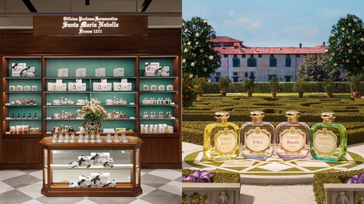 【美妝說書人】義大利Santa Maria Novella聖塔瑪莉亞諾維拉香水製藥坊重返台灣，全球首間形象概念店來台開幕