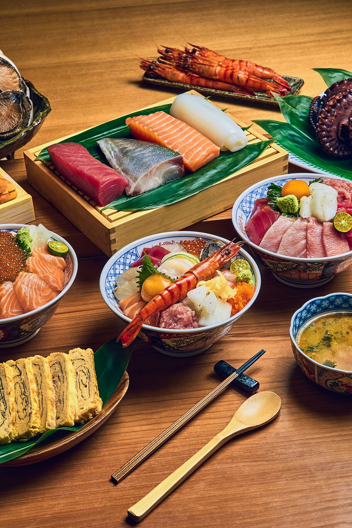 不吃生食的朋友、兒童也有熟食可選擇。