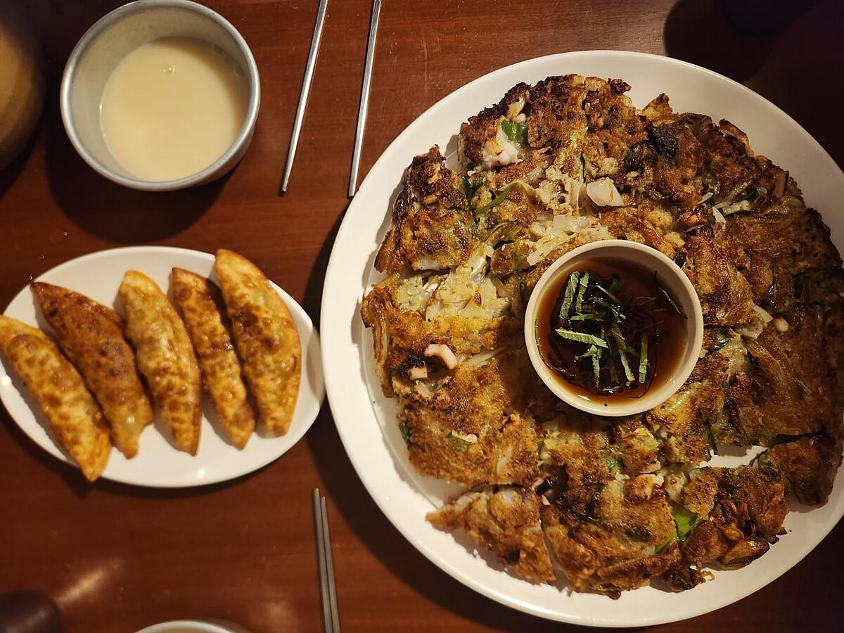 柳樹蔥煎餅的招牌煎餅(Photo/翻攝自Naver Map)