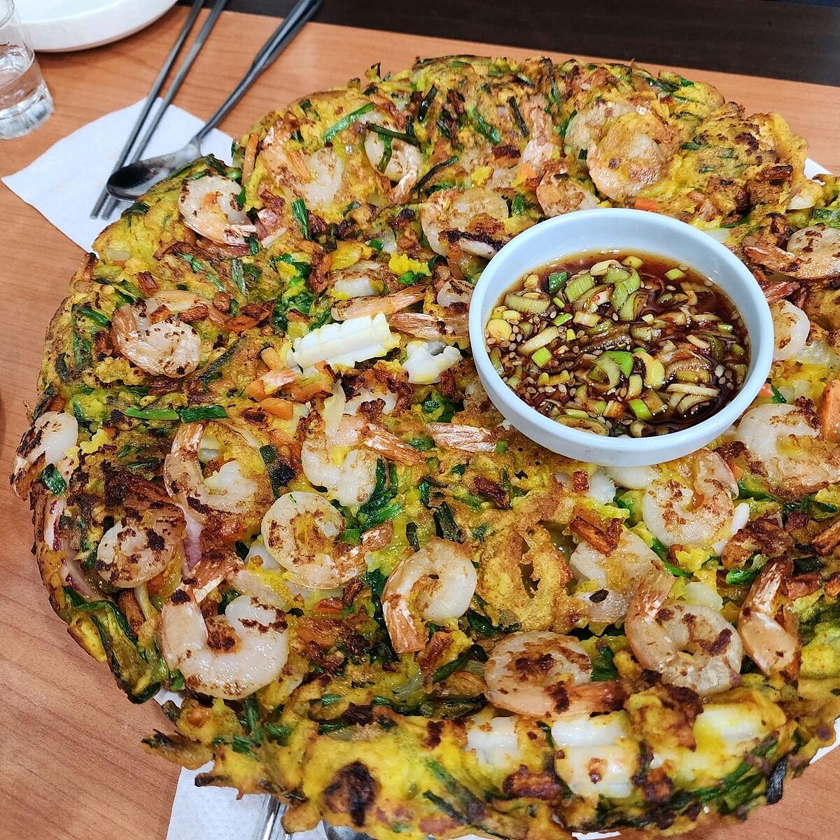 江南綠豆煎餅的海鮮煎餅(Photo/翻攝自Naver Map)