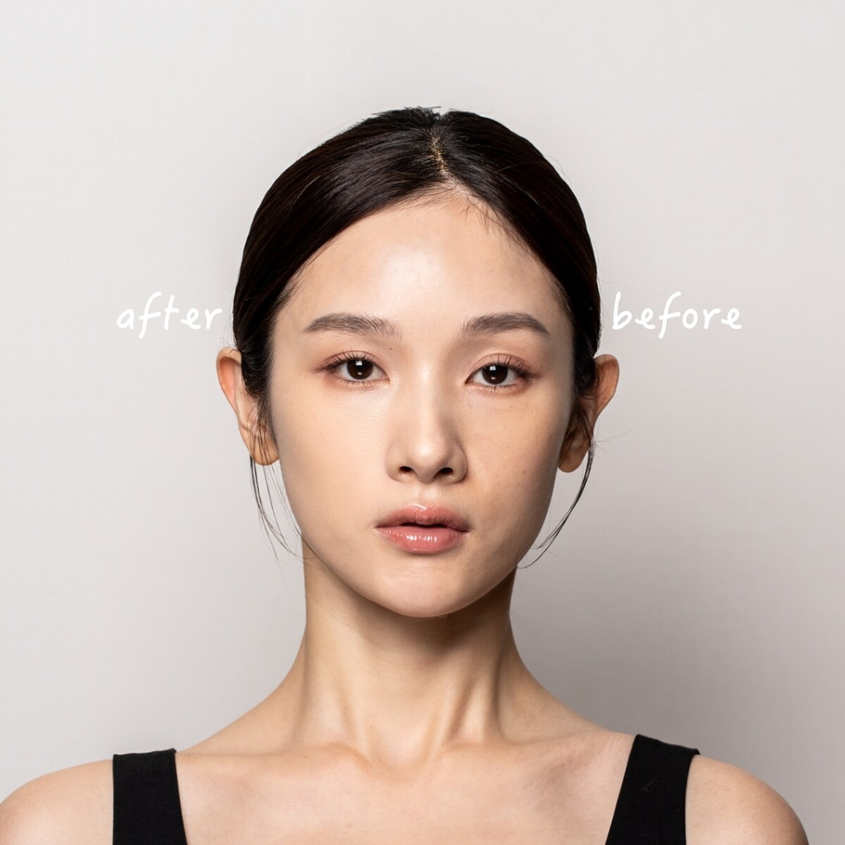 雅詩蘭黛粉持久天生美肌氣墊粉餅SPF20-25/PA+++妝容示範。