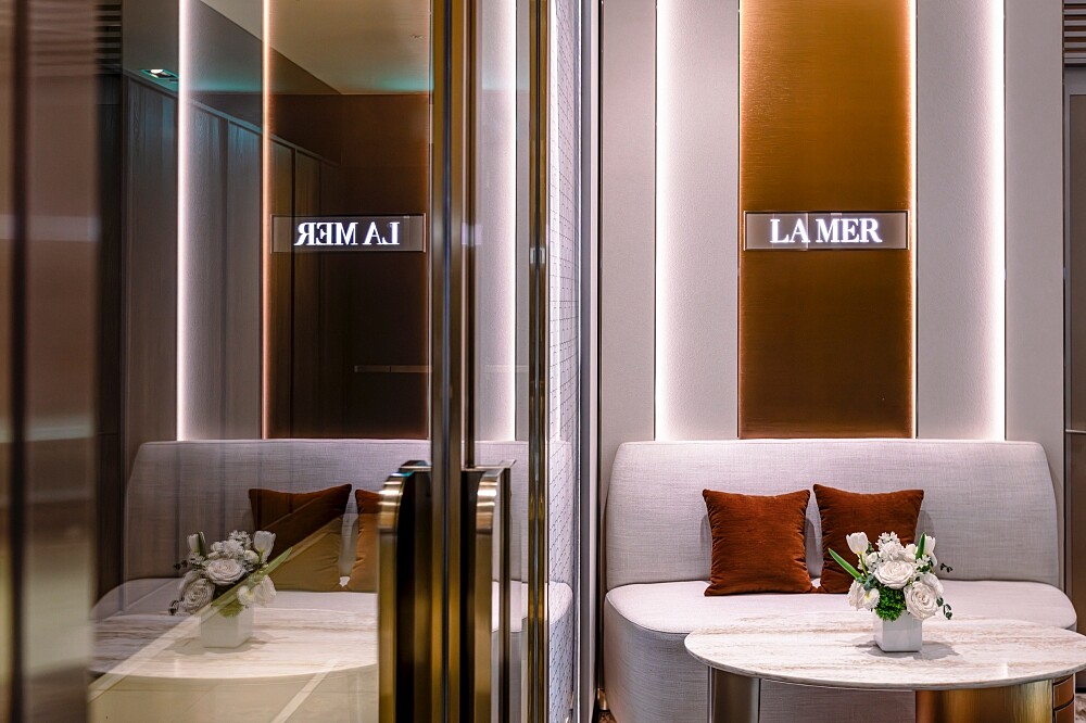 海洋拉娜奢寵護膚SPA空間。