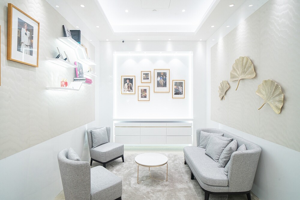 Sisley台北101旗艦店專屬服務空間。