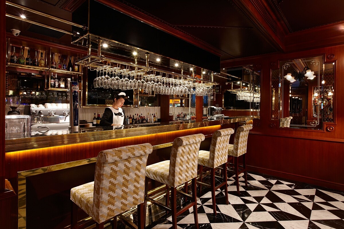 亞都麗緻巴賽麗廳 La Brasserie 的空間。