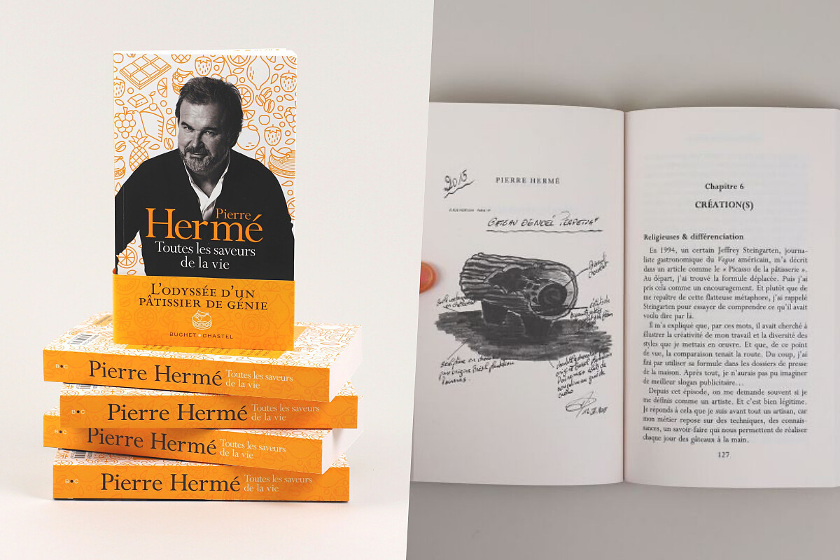 2022年出版的 《Toutes les saveurs de la vie: L'odyss&eacute;e d'un p&acirc;tissier de g&eacute;nie》。