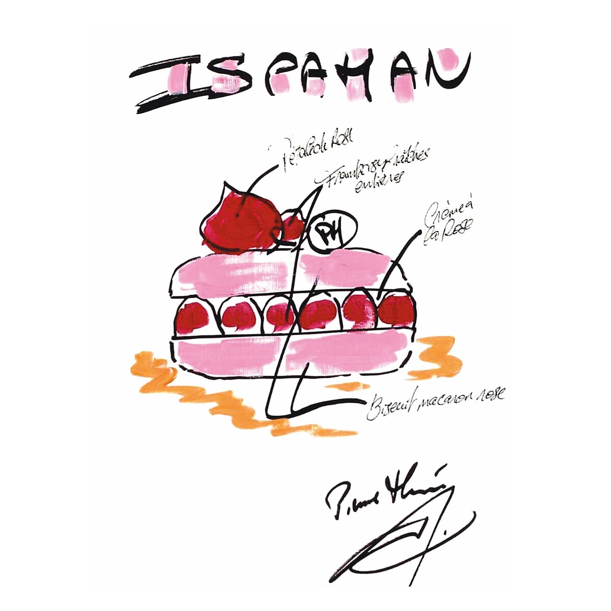 「Ispahan」為波斯古城的名字。