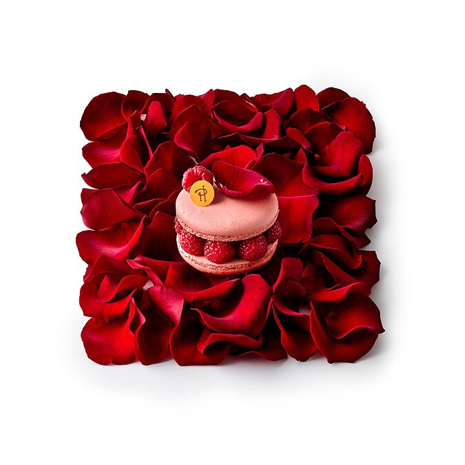 從家鄉阿爾薩斯(Alsace)知名的瓊瑤漿(Gewurztraminer)得到風味靈感。