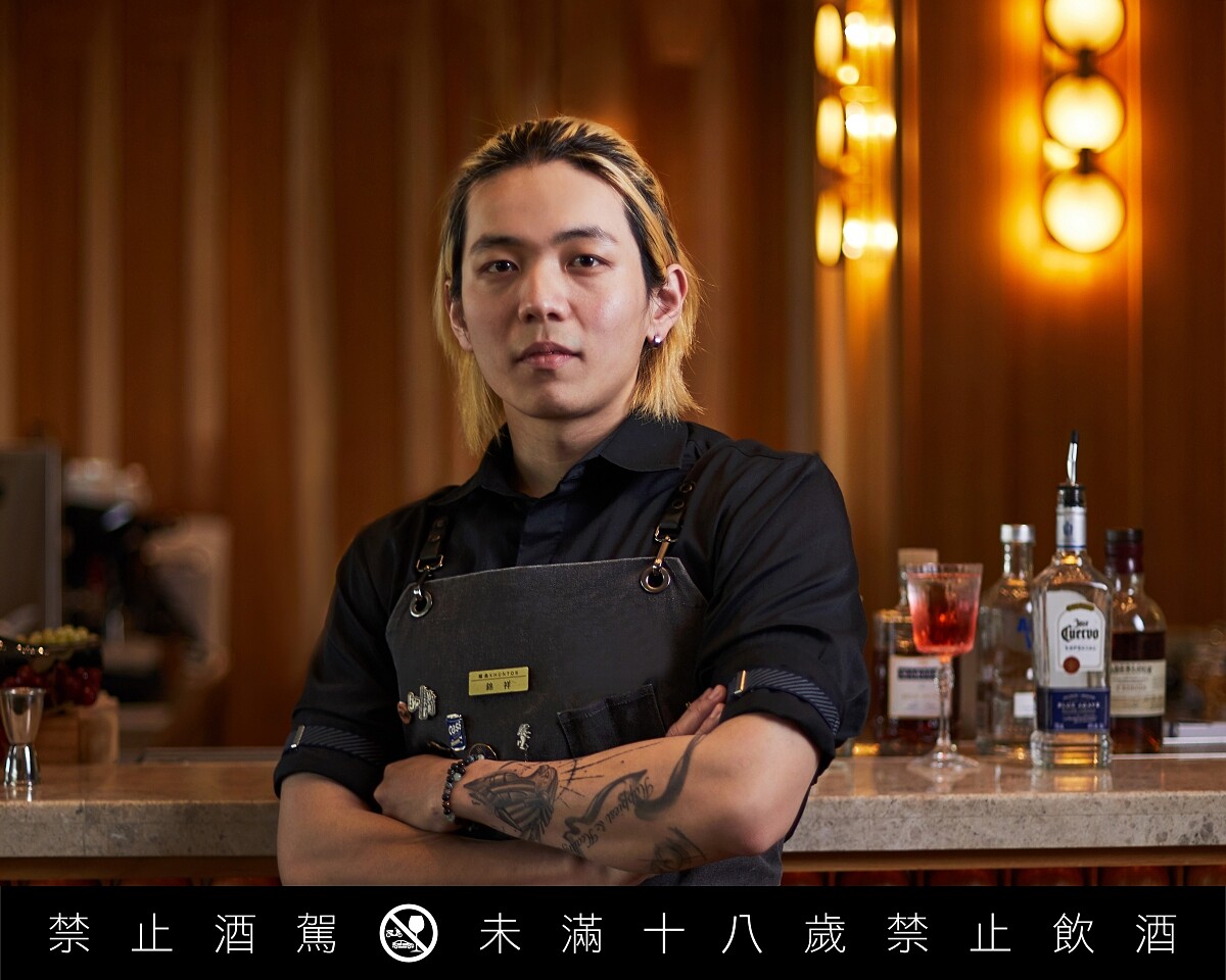 「鯤島潛力之星」的新生代調酒師黃錦祥。