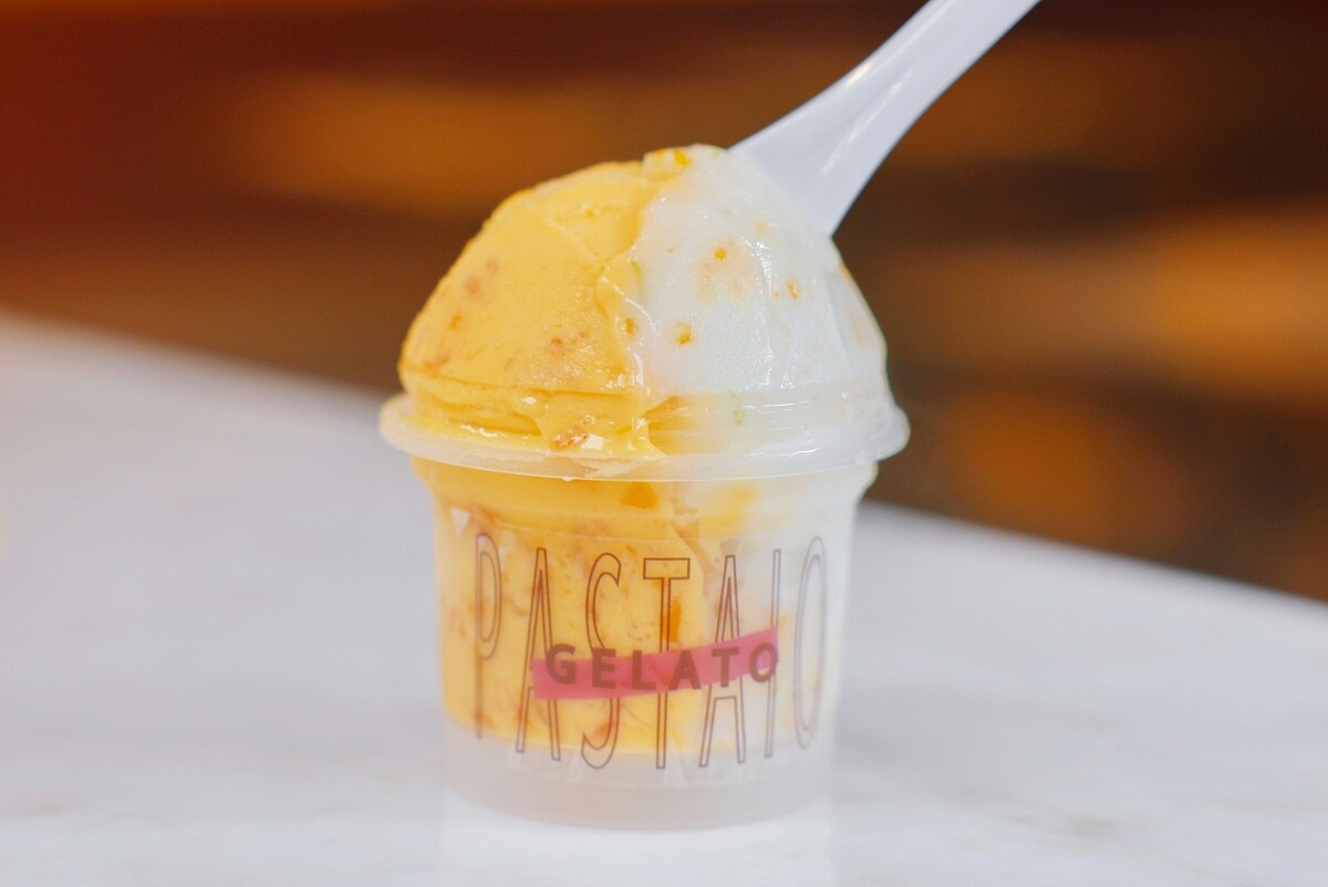 義式冰淇淋除了單吃，還能有多種吃法。