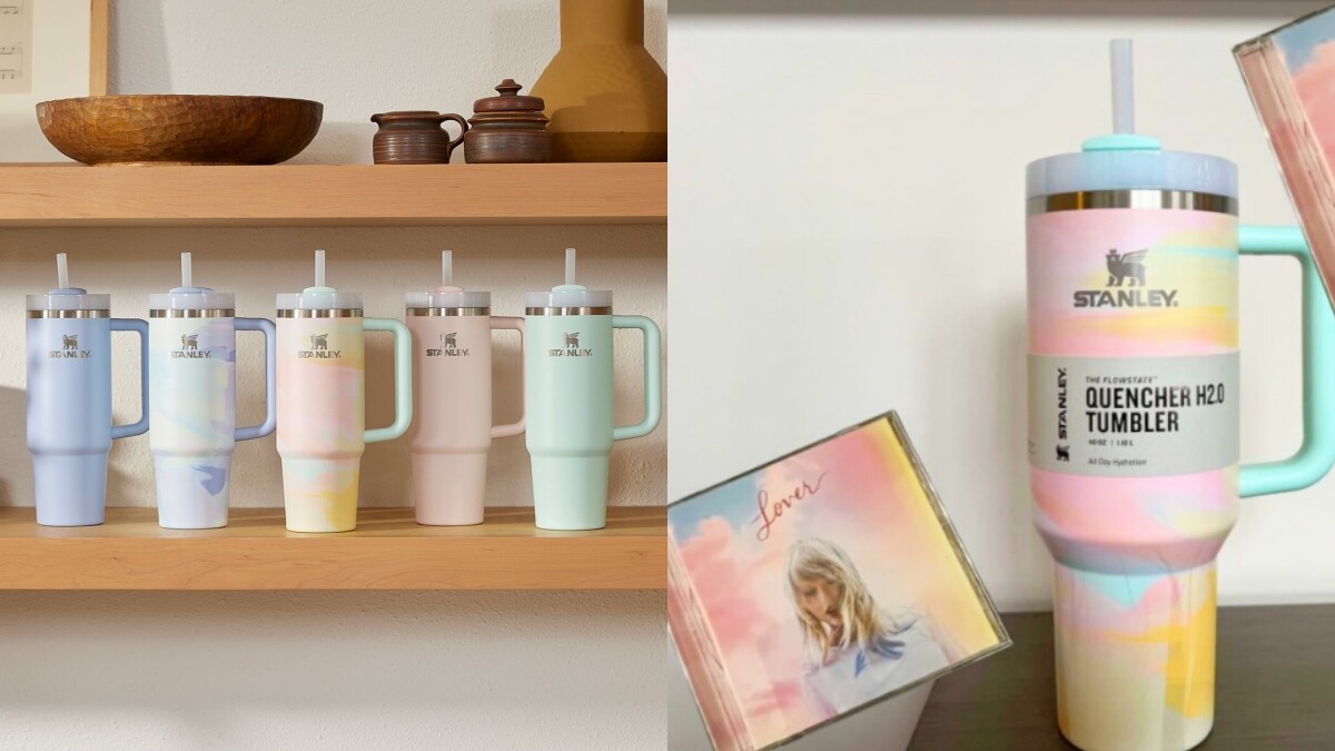 神級保溫杯Stanley快閃登台！5款絕美暈染棉花糖色系，3品項推薦入手