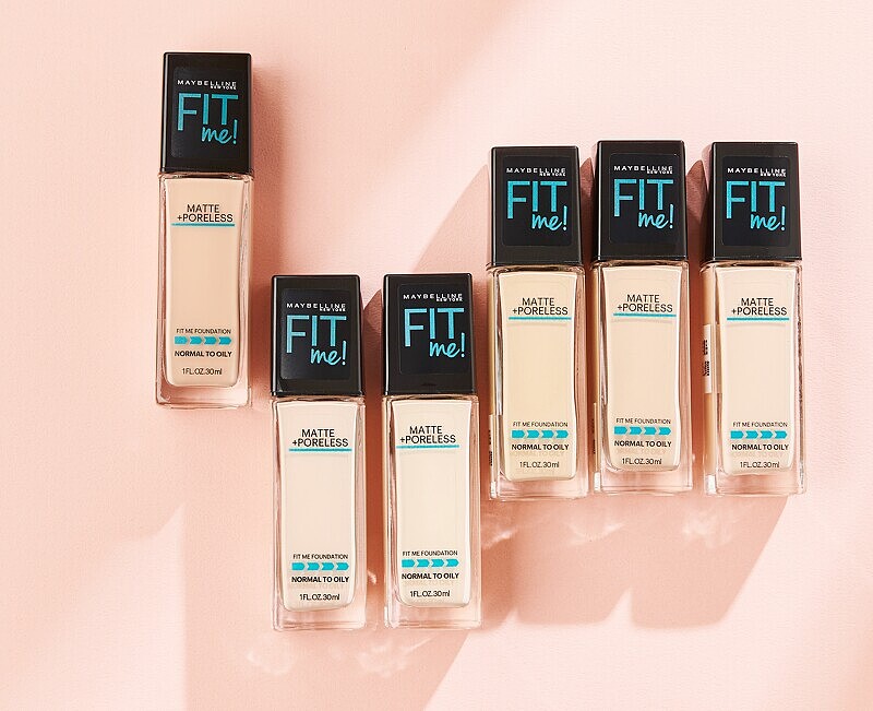 媚比琳FIT ME反孔特霧粉底液SPF22(共10色)30ml，NT469