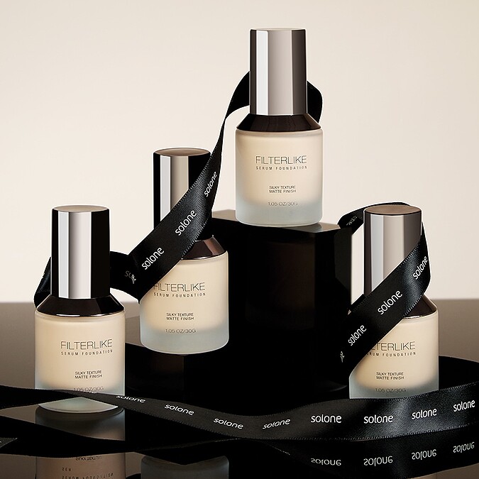 solone柔紗精粹粉底液SPF50(共3色),NT450