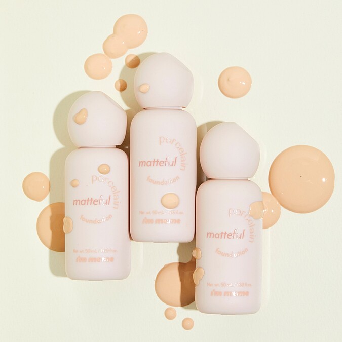 I'M MEME我愛零暗沉奶霧持久粉底液SPF30/PA+++情境圖。