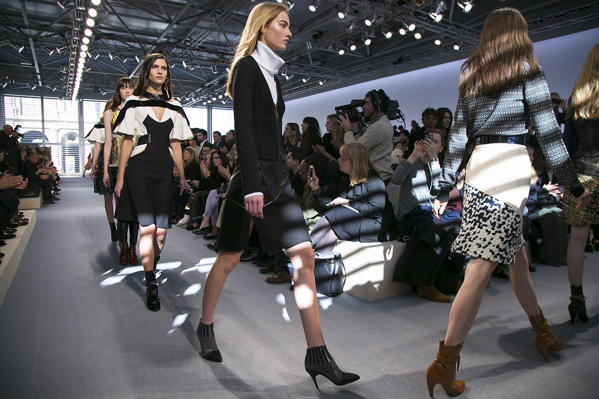 Louis Vuitton 2014 秋冬女裝系列。