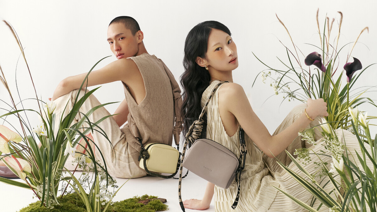 (歐洲永續精品 DISTYLED 首次登台,以 PROJECT "Flourish" 形象演繹禪意慢時尚。)