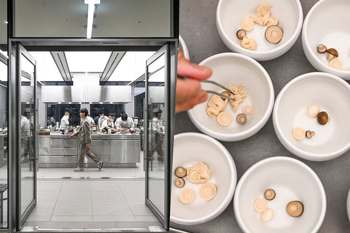 首爾米其林二星餐廳「SOIGNÉ」。