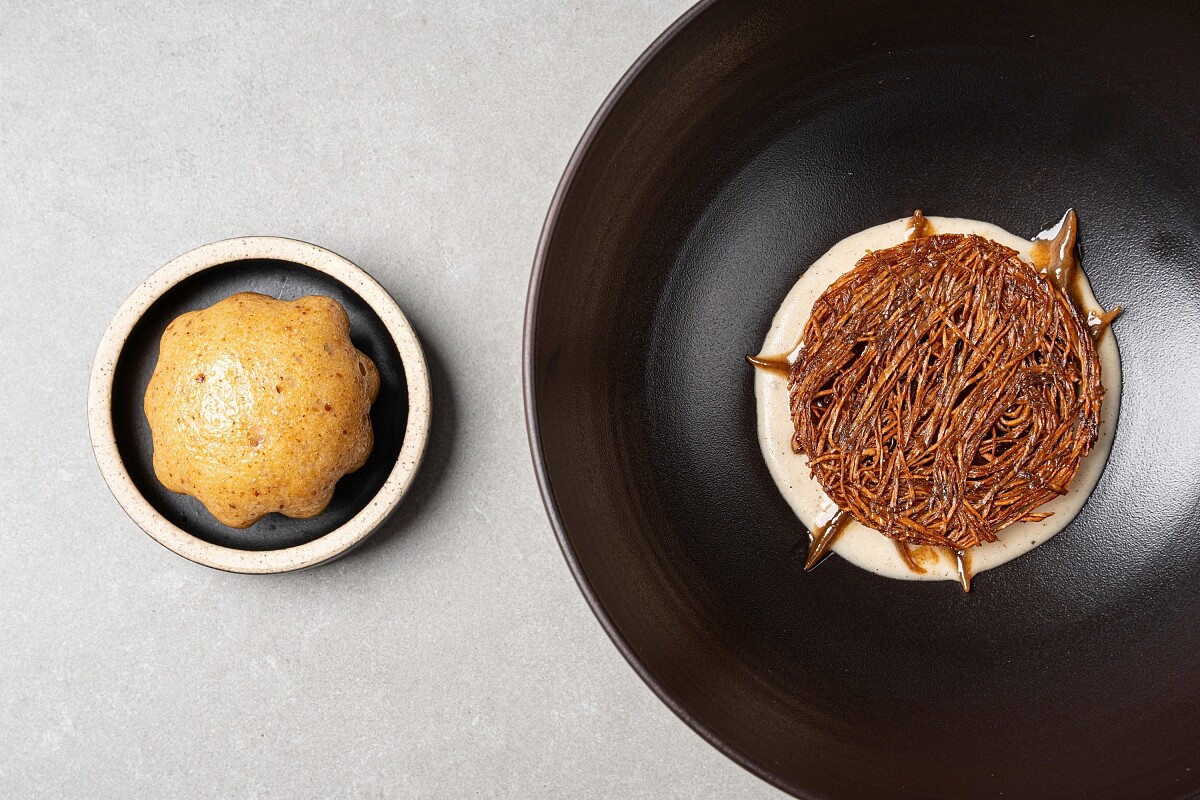 「牛蒡 & 馬鈴薯 Burdock & Potato」。