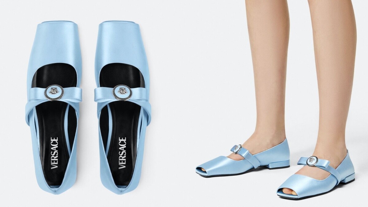 緞面芭蕾舞平底鞋 NT.31,000