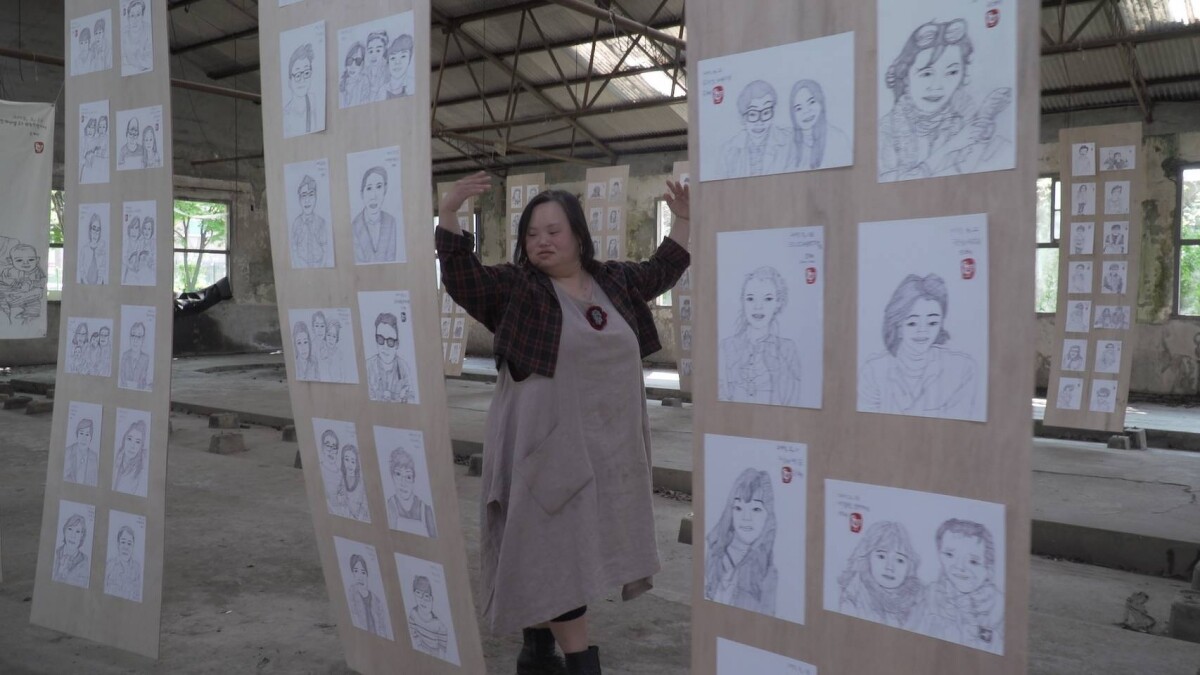 來台期間，畫作除同步於《育成社會福利基金會》網站進行線上展覽。