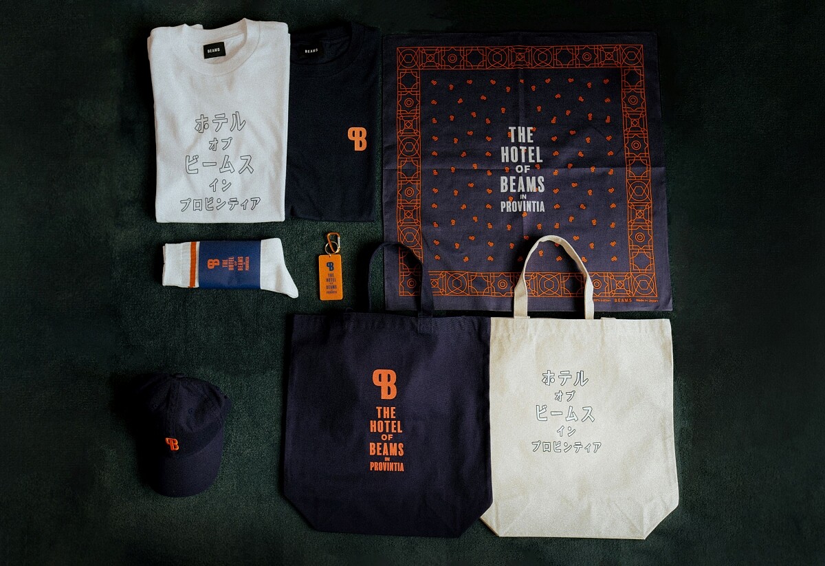 飯店一樓「NAN Bar 1」選物店展示了多款商品。