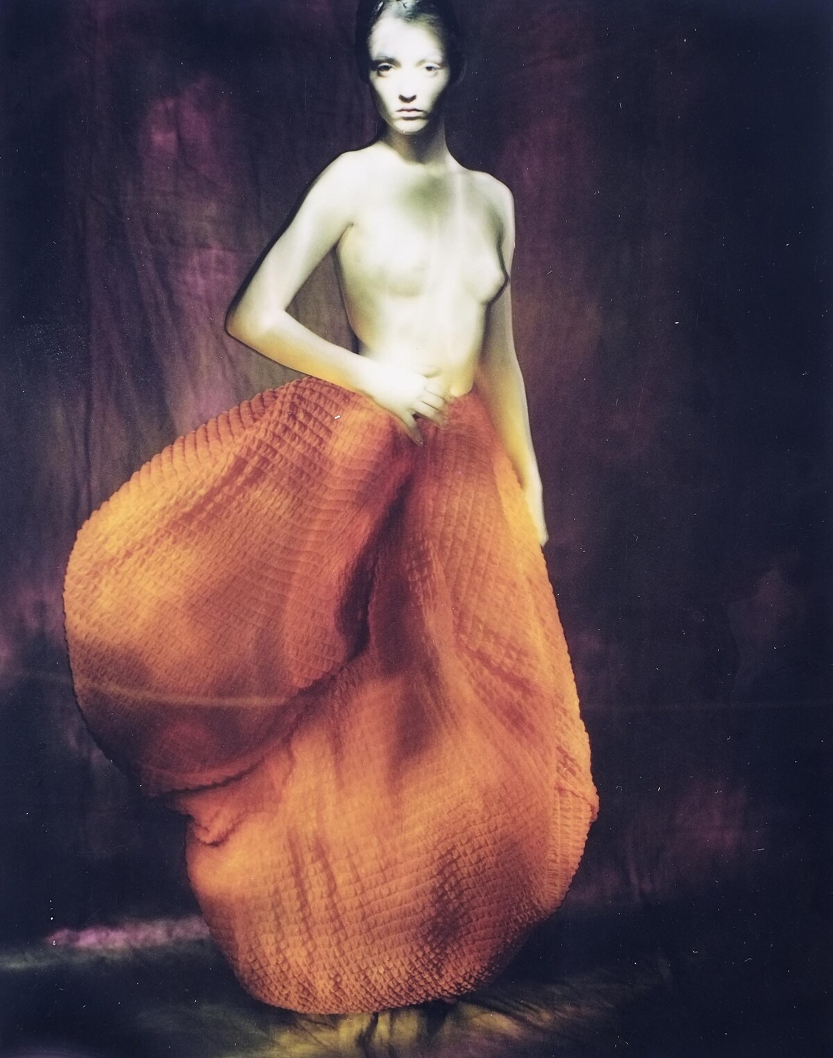  Audrey Marnay，Comme des Garons P/E 1997，巴黎，1996，碳印。